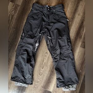 Burton Snow Pants Men’s Size Small Black Snowboard Ski